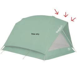 Eureka Timberline 2 Or 4 Tent Fly Rod Poles Pair