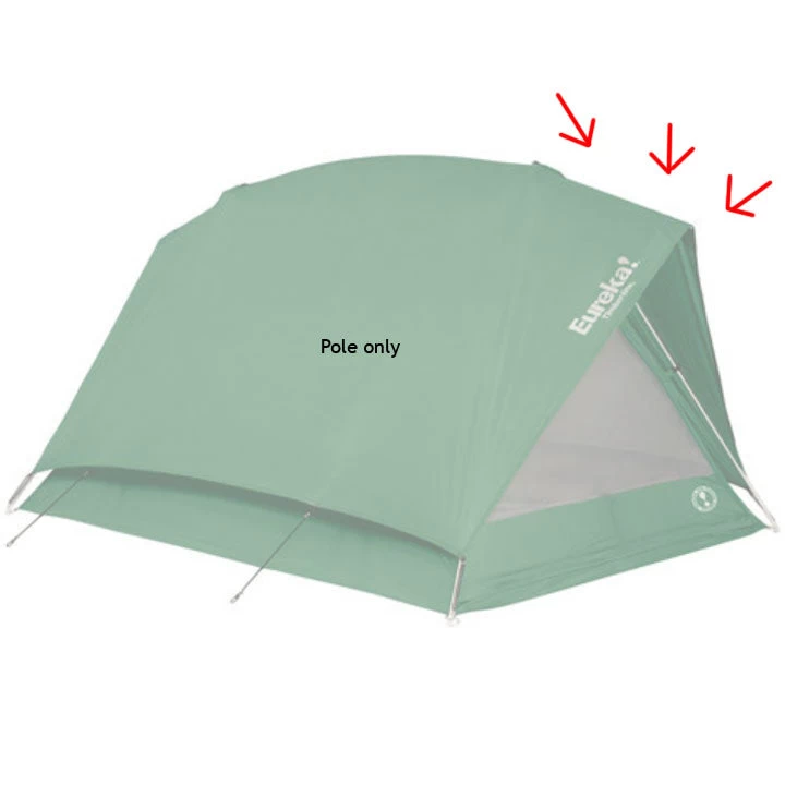 Eureka Timberline 2 Or 4 Tent Fly Rod Poles Pair 1 Eureka Timberline 2 Or 4 Tent Fly Rod Poles Pair