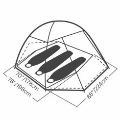 Eureka Mountain Pass 3 Person Tent 5 Eureka Mountain Pass 3 Person Tent -Eureka 2629104