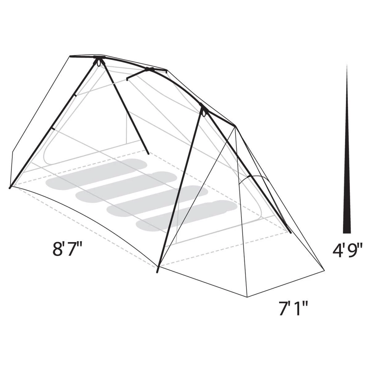 Eureka! Timberline SQ 4XT Tent 5 Eureka! Timberline SQ 4XT Tent - Image 5