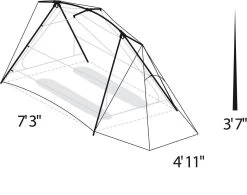 Eureka Timberline SQ 2XT 2 Person Tent|-|Tente Timberline SQ 2XT 2 Personnes -Eureka EUK 2627811 7ENo 20Color 7Einfo