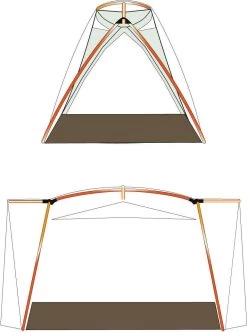 Eureka Timberline SQ Outfitter Tent - 4-person|-|Tente Timberline SQ Outfitter - 4 Personnes 8 Eureka Timberline SQ Outfitter Tent - 4-person|-|Tente Timberline SQ Outfitter - 4 Personnes -Eureka EUK 2627814 7E 7EDetail2 20No 20Color