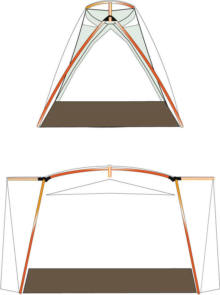 Eureka Timberline SQ Outfitter Tent - 4-person|-|Tente Timberline SQ Outfitter - 4 Personnes 4 Eureka Timberline SQ Outfitter Tent - 4-person|-|Tente Timberline SQ Outfitter - 4 Personnes - Image 4
