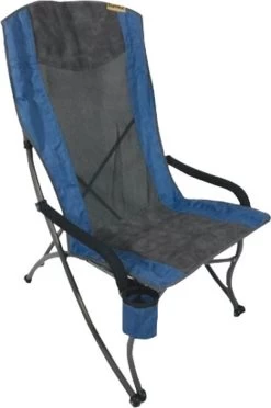 Eureka Curvy High-Back Folding Chair|-|Chaise Pliante Ondulée à Haut Dossier