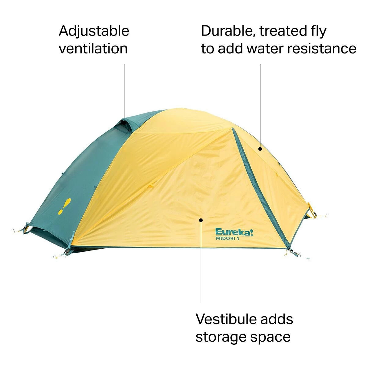 Eureka Midori 1 Tent: 1-Person 3-Season 11 Eureka Midori 1 Tent: 1-Person 3-Season - Image 11