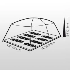 Eureka Copper Canyon LX Tent: 3-Season 8 Person 21 Eureka Copper Canyon LX Tent: 3-Season 8 Person -Eureka ONECOL D15 1
