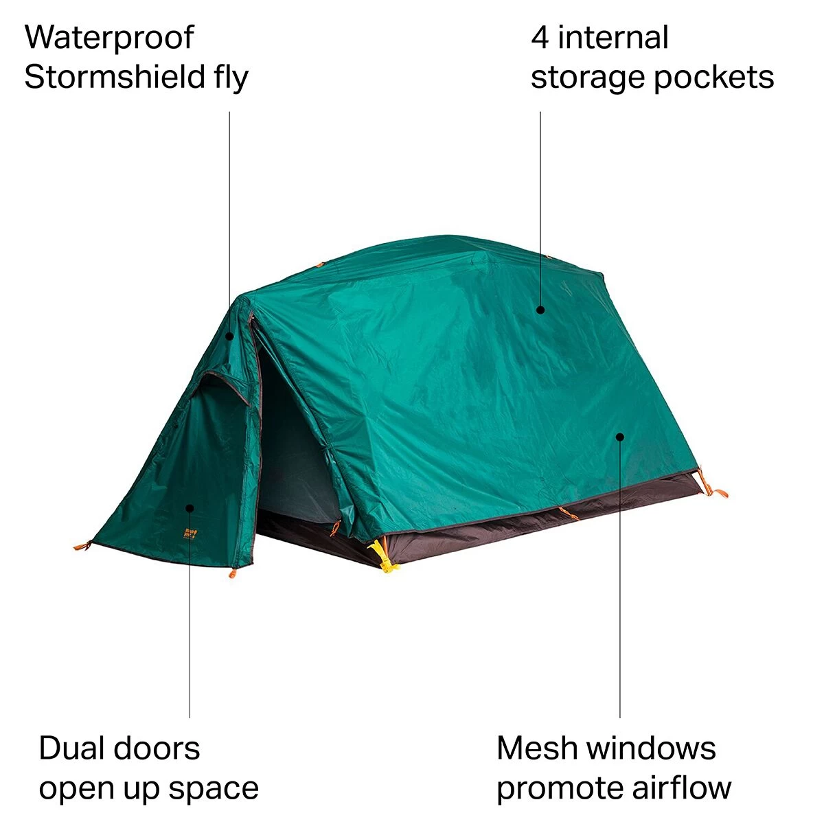 Eureka Timberline SQ 2XT Tent: 2-Person 3-Season 1 Eureka Timberline SQ 2XT Tent: 2-Person 3-Season