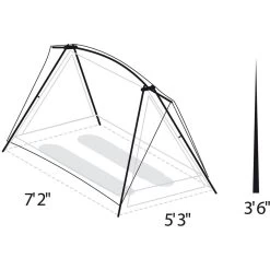 Eureka Timberline 2 Tent: 3 Season 2 Person