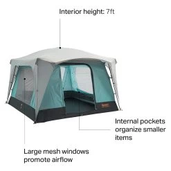 Eureka Jade Canyon 4 Tent: 4-Person 3-Season 18 Eureka Jade Canyon 4 Tent: 4-Person 3-Season -Eureka ONECOL D22