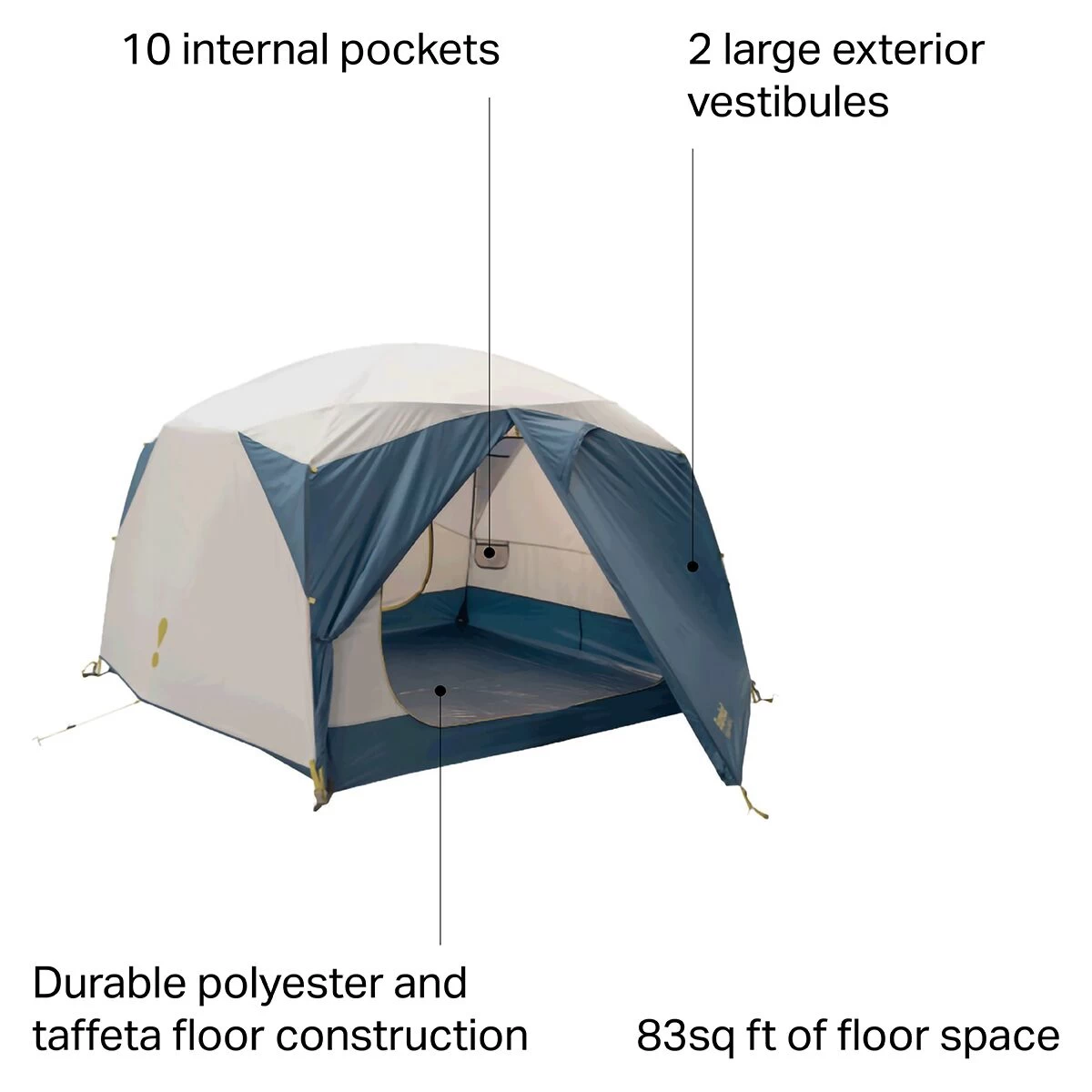 Eureka Space Camp Tent: 6-Person 3-Season 7 Eureka Space Camp Tent: 6-Person 3-Season - Image 7