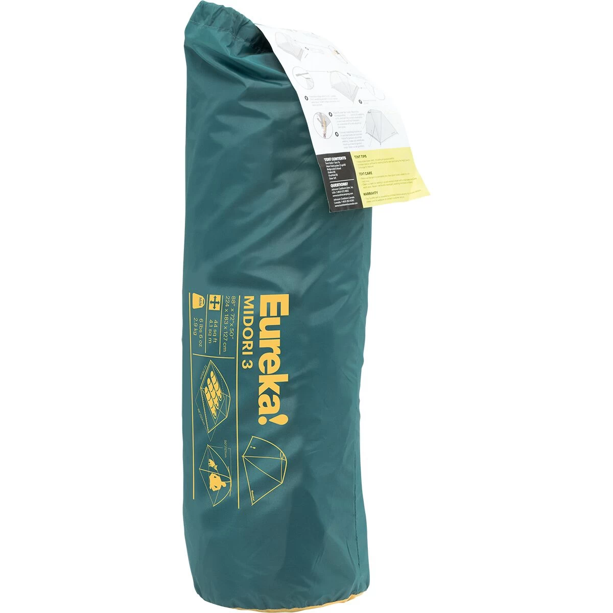 Eureka Midori 3 Tent: 3-Person 3-Season 5 Eureka Midori 3 Tent: 3-Person 3-Season - Image 5