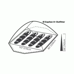Eureka El Capitan 4+ Outfitter 4 Person Tent -Eureka Untitled 10 0329d4dc bd28 419a 9979 d529cc058649