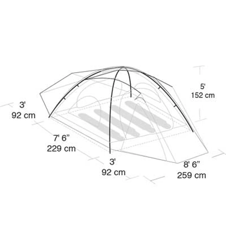 Eureka Kohana 4 Person Tent 3 Eureka Kohana 4 Person Tent - Image 3