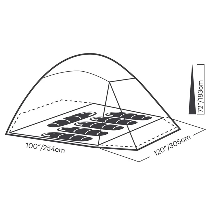 Eureka Kohana 6 Person Tent 5 Eureka Kohana 6 Person Tent - Image 5