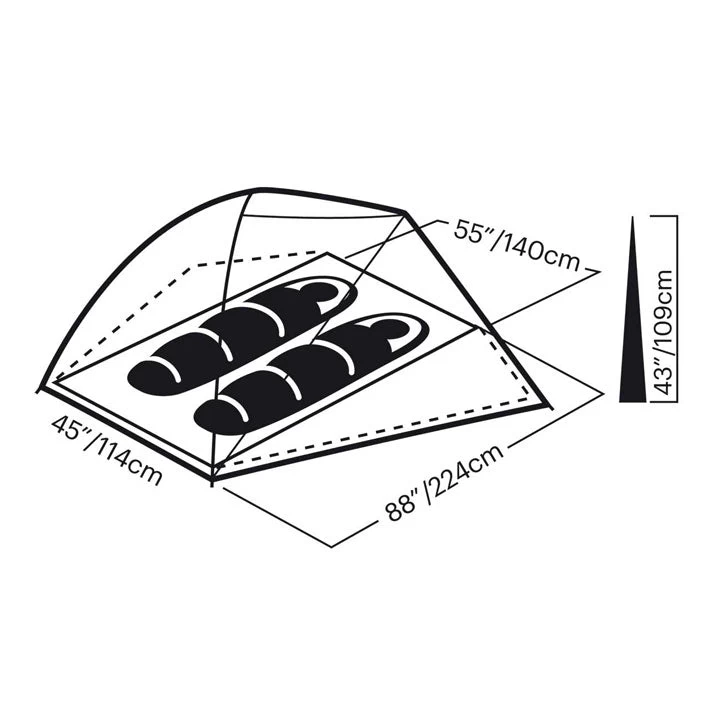 Eureka Midori 2 Tent 3 Eureka Midori 2 Tent - Image 3
