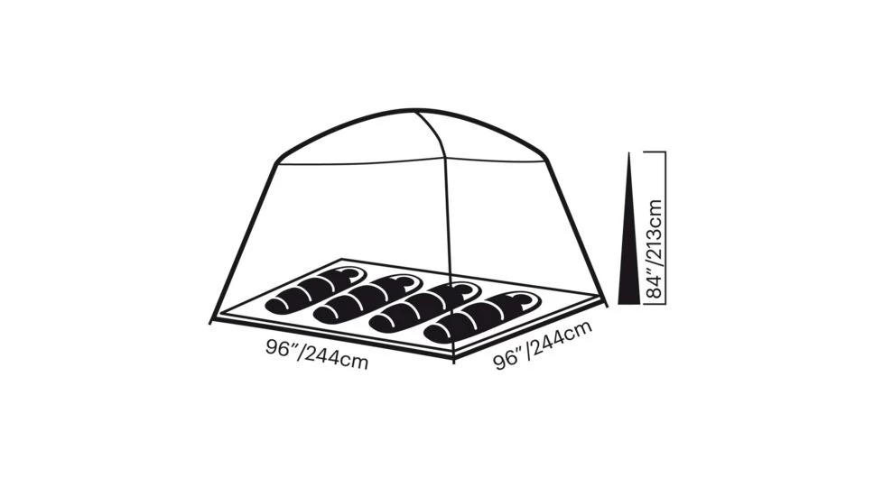 Eureka Copper Canyon LX 4-Person Tent 9 Eureka Copper Canyon LX 4-Person Tent - Image 9