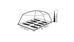 Eureka Copper Canyon LX 8-Person Tent -Eureka opplanet eureka copper canyon lx 8 2601309 av 12