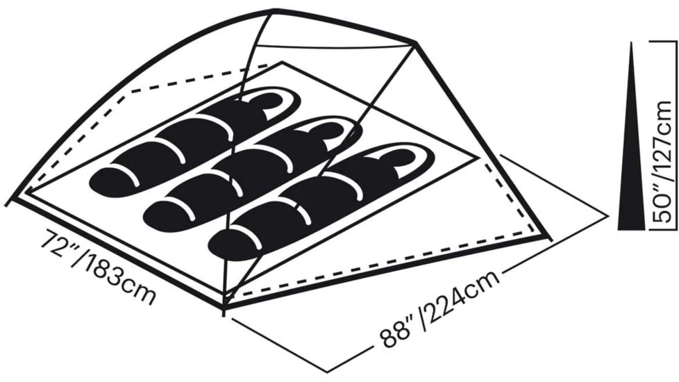 Eureka Midori 3-Person Tent 8 Eureka Midori 3-Person Tent - Image 8