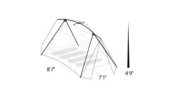 Eureka Timberline SQ Outfitter 4-Person Tent 9 Eureka Timberline SQ Outfitter 4-Person Tent -Eureka opplanet eureka timberline sq outfitter 4 2627814 av 2